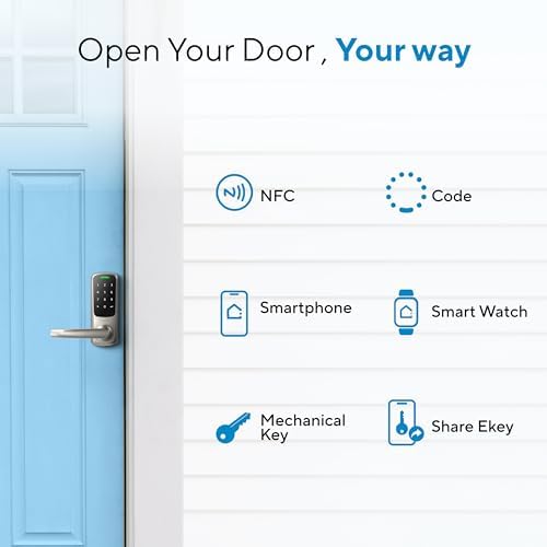 ULTRALOQ Latch 5 Built-in Smart Lock with Wi-Fi NFC