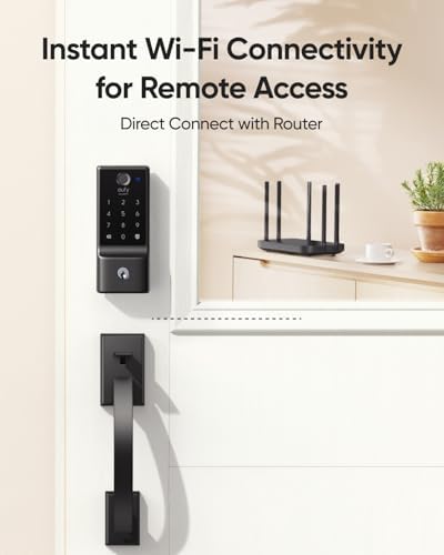 Eufy Security Smart Lock C220 with Fingerprint Entry