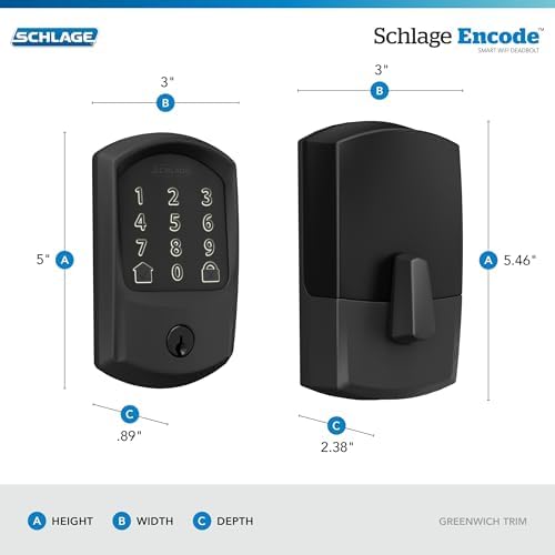 Schlage Deadbolt Lock Smart Home Integration Security