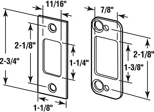 Secure Door Strike for WoodMetal Doors