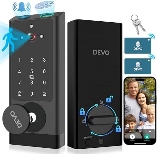 DEVO G1 Video Smart Lock with Camera Doorbell