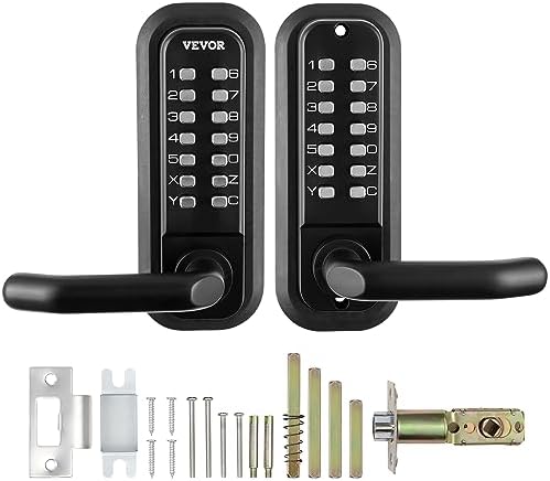 VEVOR Mechanical Keyless Entry Door Lock Outdoor Door Lock Set