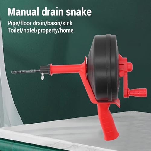 Fockety Pipe Unblocker 65M Spring Durable Powerful