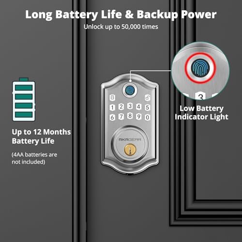 AkaGear DS10 Pro Door Lock