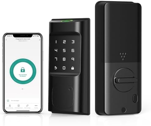 Ironzon Smart Deadbolt Lock - 5-in-1 Secure Door Lock
