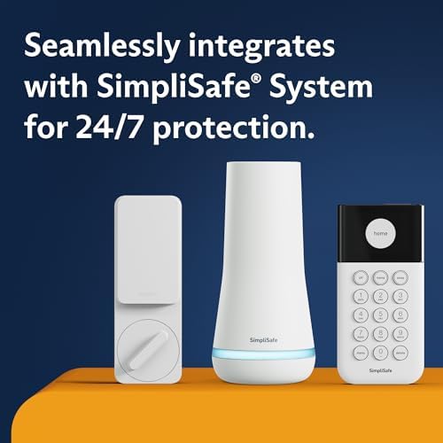 Keep Your Home Safe with the SimpliSafe Smart Lock Series 2 White