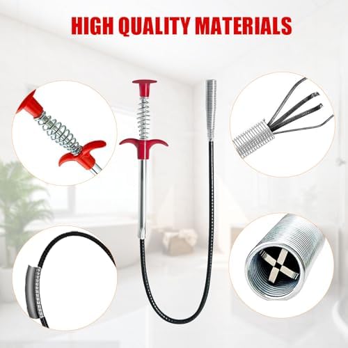 Qwatuy Drain Snake Hair Remover