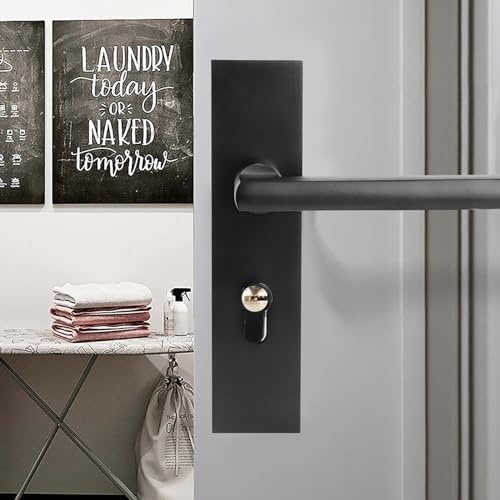 Ultra Silence Zinc Alloy Door Handle Set