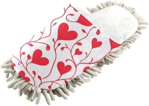 Burbuja Love Hearts Mop Slippers