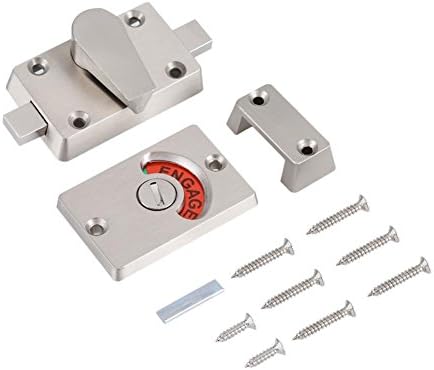 Stainless Steel Indicator Bolt Lock for Doors