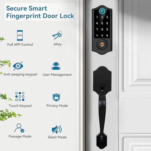 HARFO Fingerprint Smart Door Lock Set