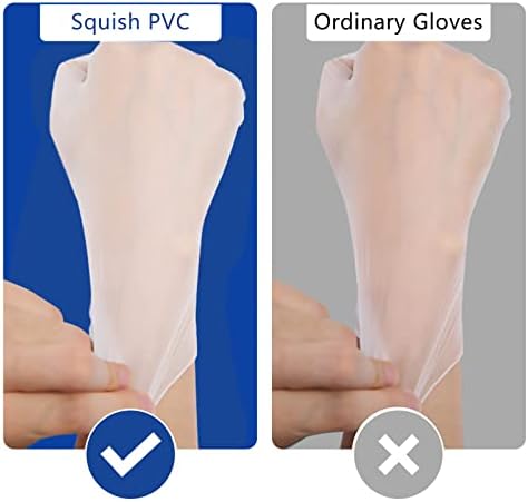 100-Pack Latex-Free Squish Cleaning Gloves Durable Ambidextrous