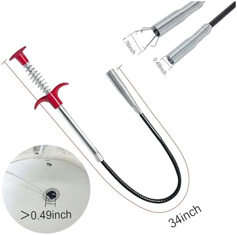 Qwatuy Drain Snake Hair Remover