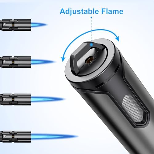 Long Flexible Neck Refillable Butane Lighter