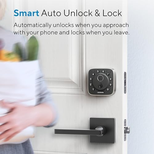 ULTRALOQ Fingerprint Smart Deadbolt for Apple Home Beyond