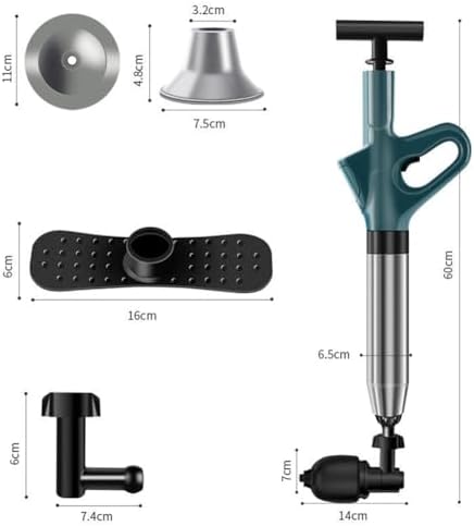 High Pressure Air Drain Blaster for Bathroom Clogs