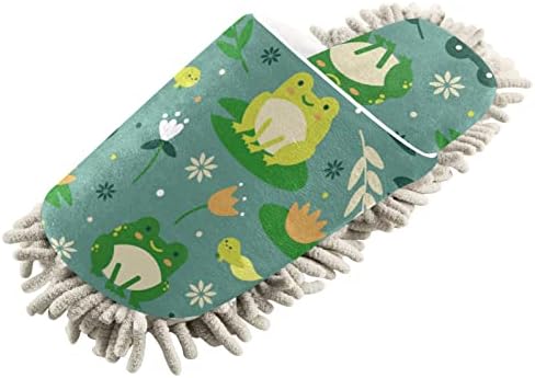 Xigua Microfiber Slippers for Cleaning Floors