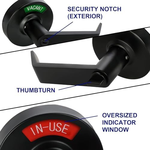 VACANT Signage Door Lever