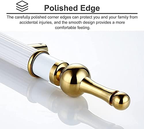 Durable Rose Gold 34in Door Pull