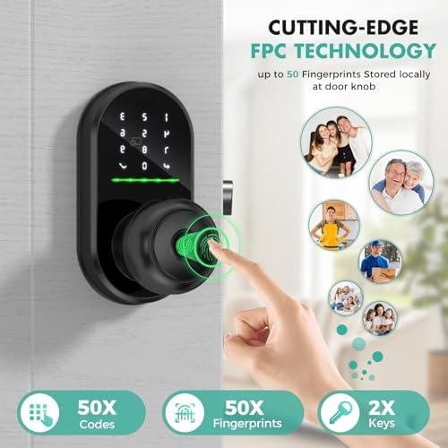 Smart Door Lock with Fingerprint and Keyless Entry