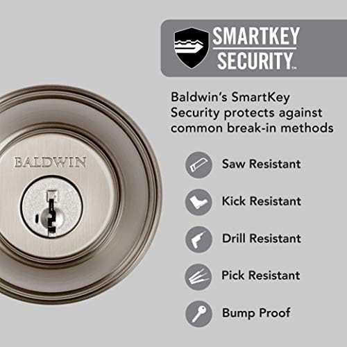 Baldwin SmartKey Door Deadbolt