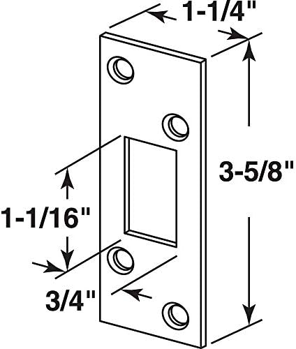 Sturdy Deadbolt Strengthening Set