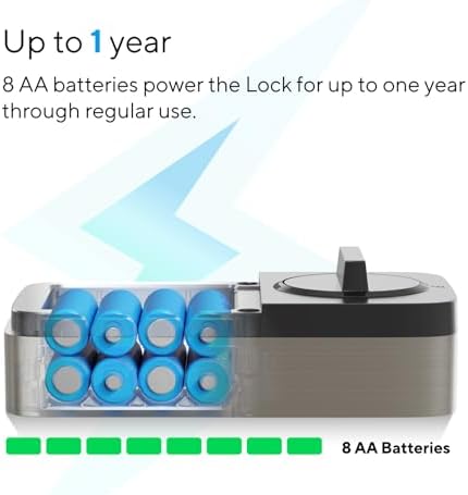 ULTRALOQ Fingerprint Smart Deadbolt for Apple Home Beyond