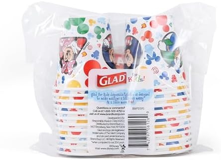 Glad for Kids Disney 24-Pack Disposable Rinsing Cups