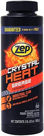 Zep Crystal Heat Drain Opener Effortlessly Clean Your Drains in Seconds