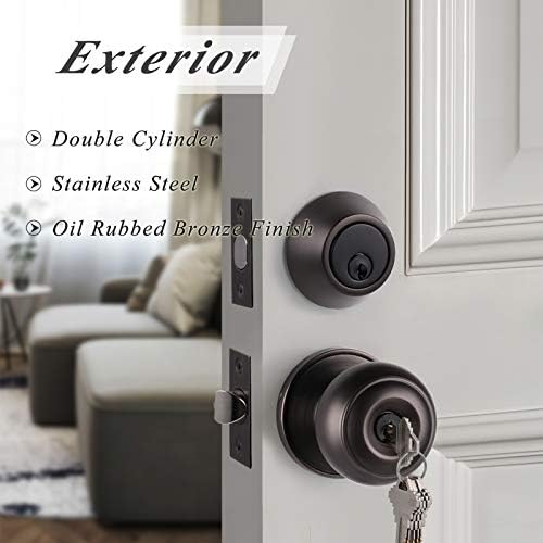 Easy Set Entry Door Knob