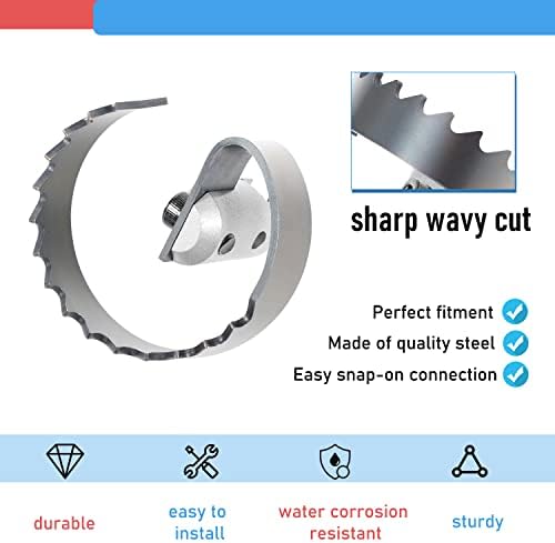 Johntruck 2 Spiral Cutter 63025 T-209 for Draining Roots
