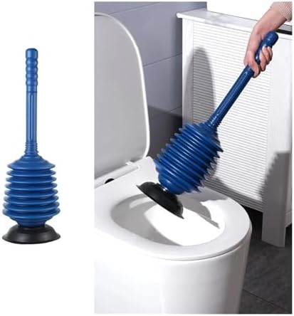Portable Sink Toilet Plunger Floor Drain Reusable Unclogging Tool