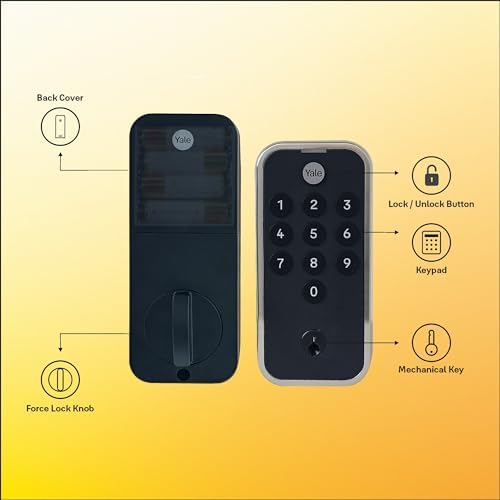 Sleek Yale Deadbolt with Keypad
