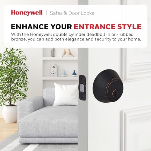 Secure Keyed Entry Door Lock - Oil Rubbed Bronze
