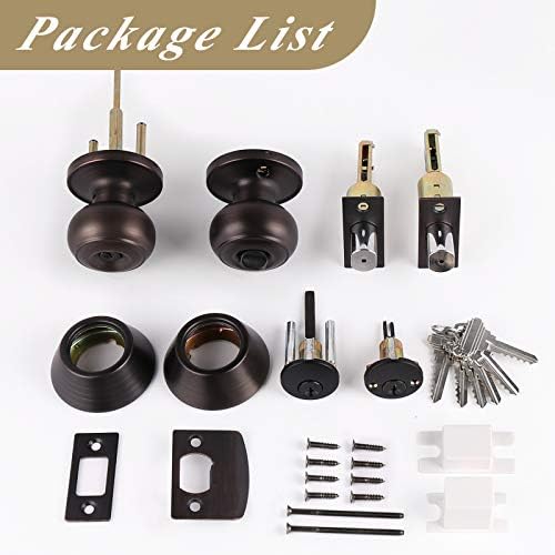 Easy Set Entry Door Knob