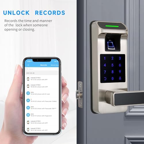 HARFO Fingerprint Door Lock Intelligence Security Convenience