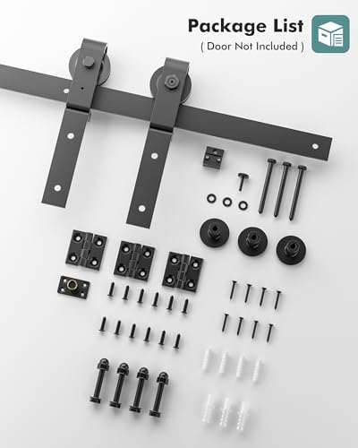 36 Bifold Barn Door Hardware Kit 3ft Side Mount