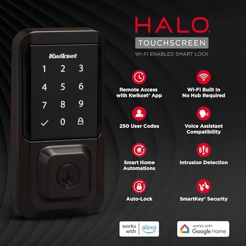 Kwikset Halo Wi-Fi Smart Deadbolt