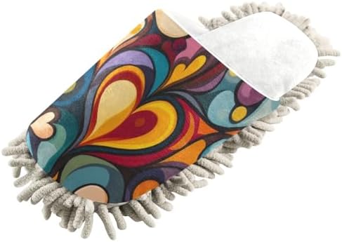 Burbuja Valentine Mop Slippers Perfect for Hands-Free Mopping Daily Use