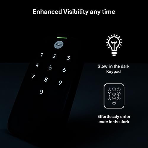 Sleek Yale Deadbolt with Keypad