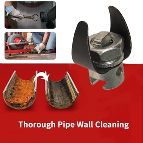 9-Piece Drain Cleaning Set for Heavy-Duty Cables