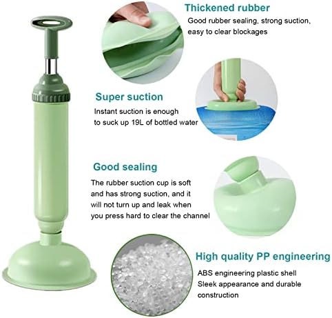 High-Pressure Dredge Drain Unblocker Green