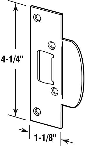 Secure Door Latch Strike by Prime Line U 9424