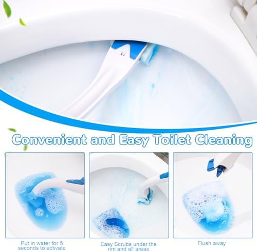 Effacera 72-Count Flushable Toilet Refill Eco-Friendly for Home Bathroom