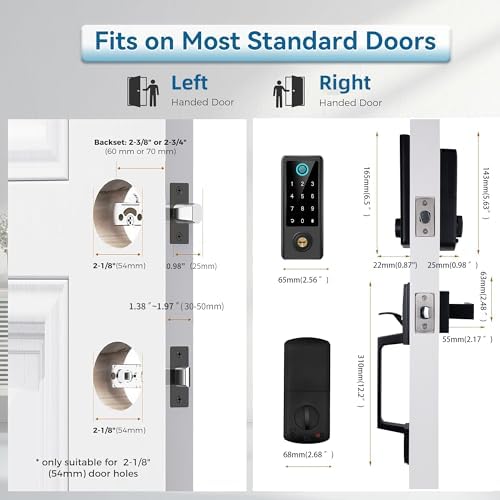 Fingerprint Door Lock Set