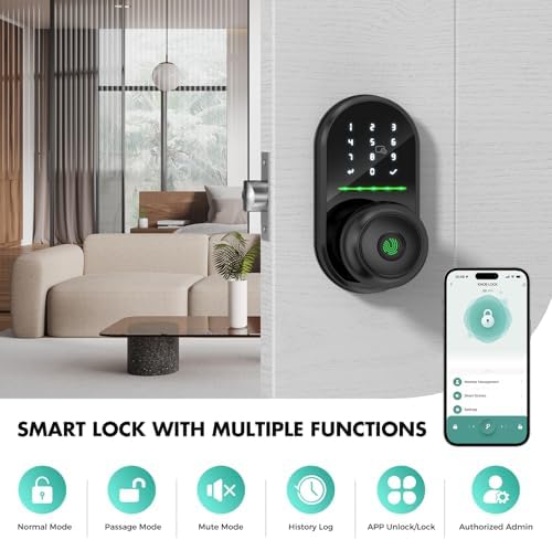 Smart Door Lock with Fingerprint and Keyless Entry