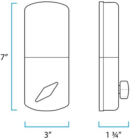 Deadbolt Lock with Touchpad Entry