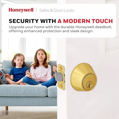 Secure Entry Perfect for Home Doors Honeywell Deadbolt