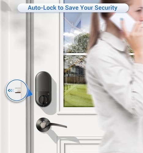 Secure Front Door with Keyless Entry