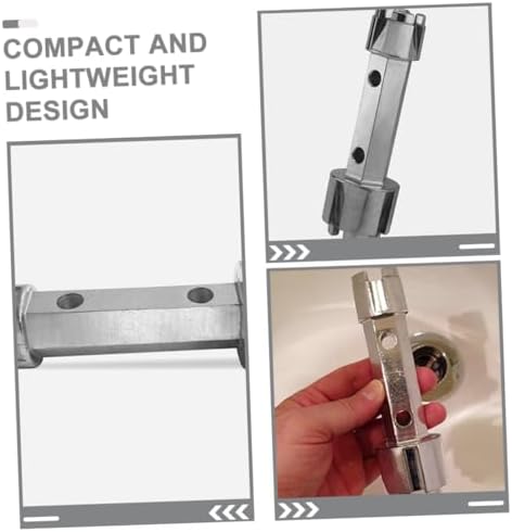 compact aluminium alloy tub drain remover set